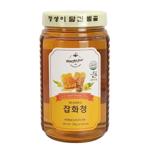 허니비푸드 잡화청  1개, 2kg