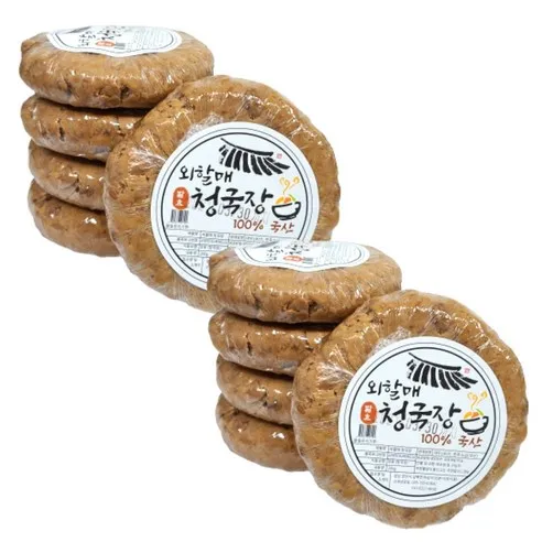 발효식품전문 [길전통식품] 외할매 청국장  200g, 10개
