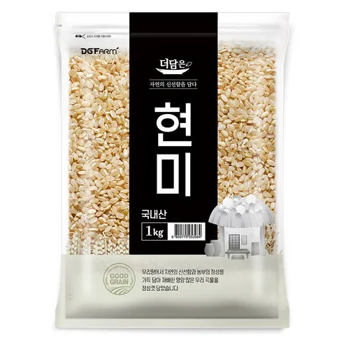 더담은 2023년산 햇곡 국산 현미