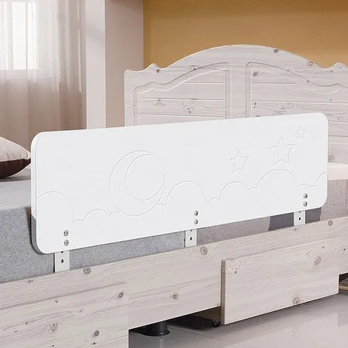 젠티스 높이조절가능한 침대안전가드 침대보호대 음각형 120cm (색상선택)