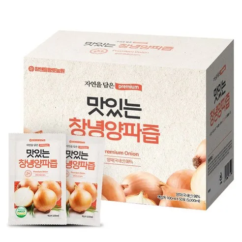 참앤들황토농원 맛있는 창녕양파즙  5L, 1개