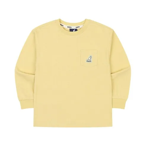 캉골키즈 [캉골키즈]포켓 로고 클럽 티셔츠 PC 0003 레몬