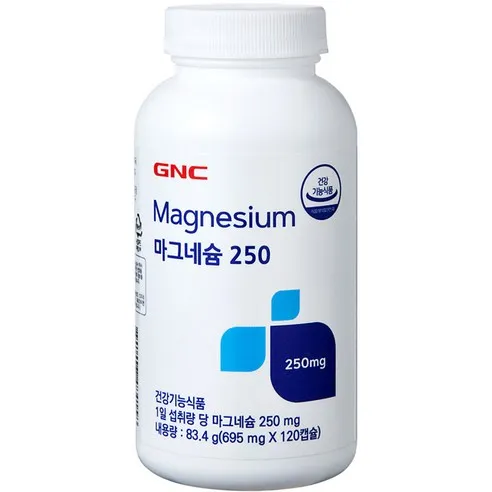 GNC 마그네슘 250  120캡슐, 1개