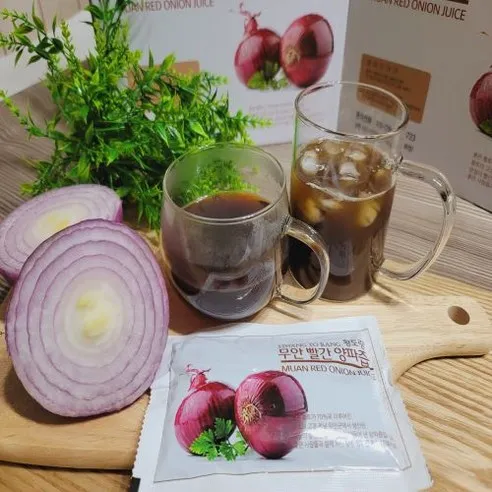 늘푸른식품 무안 빨간양파즙 120팩 110ml 국산양파100% 겉 껍질 통째추출  2개, 6.6L