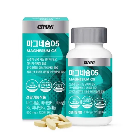 GNM자연의품격 마그네슘 05  120정, 1개