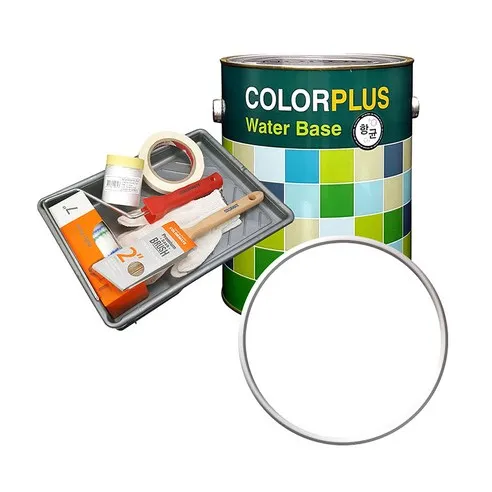 노루페인트 컬러플러스 페인트 4L + 도구세트