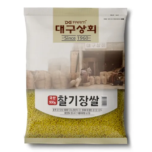 대구상회 2023년산 햇곡 국내산 찰기장쌀, 500g, 1개