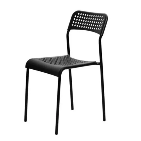 회의실 의자 강당의자 보급형 의자 통풍의자 블랙
