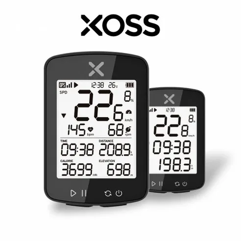 XOSS G+ 2세대 자전거 GPS 속도계 신형