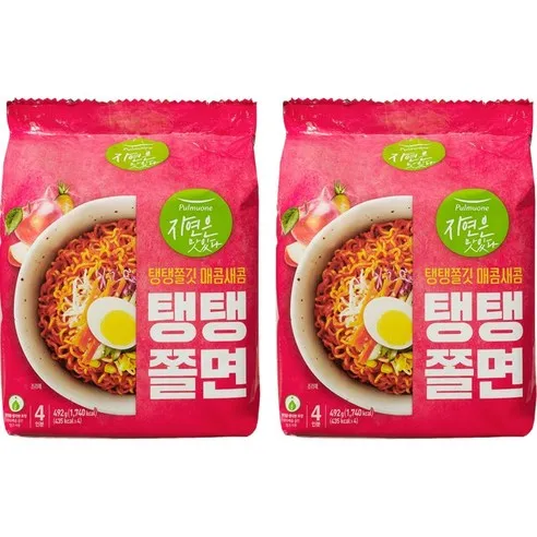 풀무원 탱탱쫄면, 123g, 8개