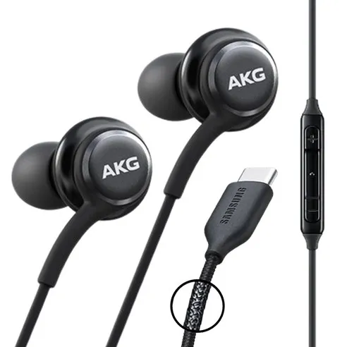 삼성 AKG 이어폰 신형 C타입 갤럭시 S20 S21 S22 S23 Z시리즈 울트라 노트 인강 게임용