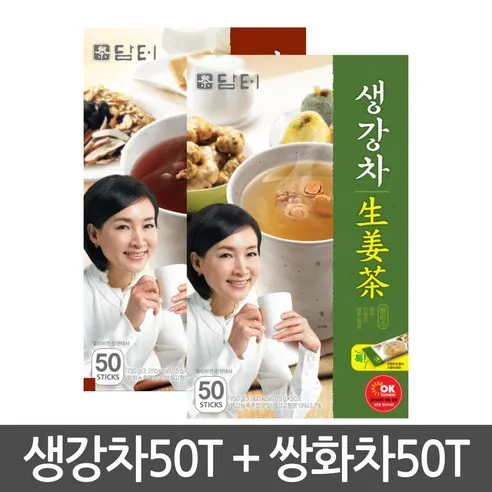 담터 생강차 50T + 쌍화차 50T